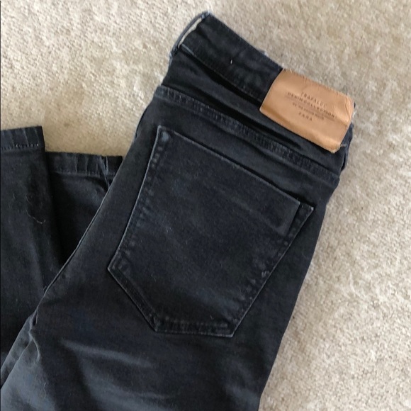 Zara Faded black skinny jeans - Picture 4 of 6